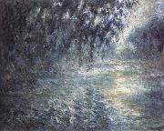 Claude Monet morning on the Seine painting